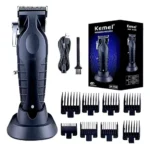 Maquina De Corte  Kemei Km-2296 Preta